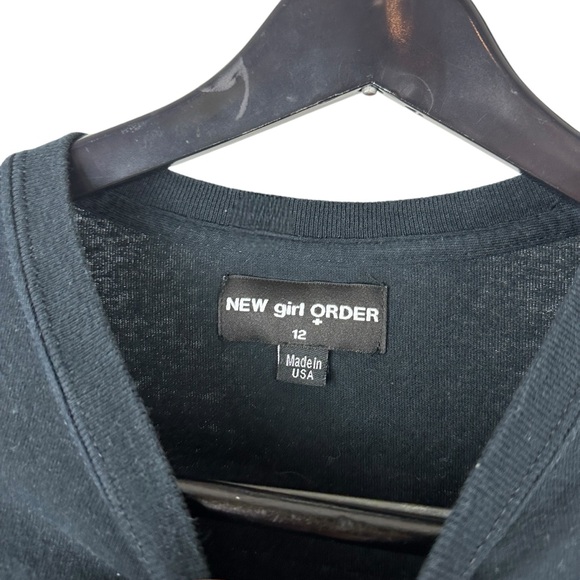 Women’s Y2K New Girl Order Dragon Punk Graphic Shirt Size XL - Picture 6 of 7